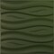 Ekena Millwork 19 5/8in. W x 19 5/8in. H Swell EnduraWall Decorative 3D Wall Panel Covers 2.67 Sq. Ft. WP20X20SSGCG - alternate 1